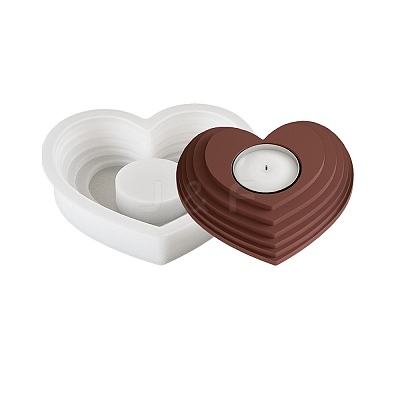 DIY Silicone Candle Holder Molds DIY-S048-04B-1
