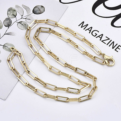 Brass Paperclip Chains MAK-S072-14A-KC-1