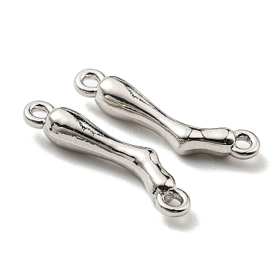 Rack Plating Alloy Connector Charms PALLOY-K010-33P-1