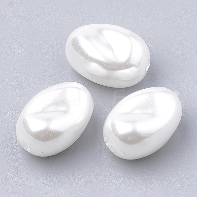 Eco-Friendly Plastic Imitation Pearl Beads X-MACR-T013-07-1