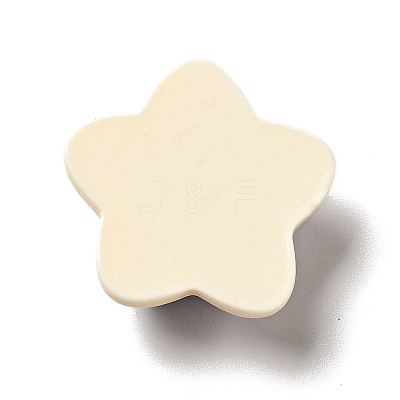 Lovely Opaque Resin Cabochons RESI-B012-06F-1