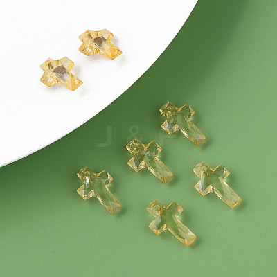Transparent Acrylic Pendants MACR-S373-130-B09-1