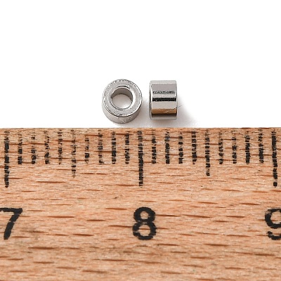 Tarnish Resistant 304 Stainless Steel Column Spacer Beads STAS-S040-03-1
