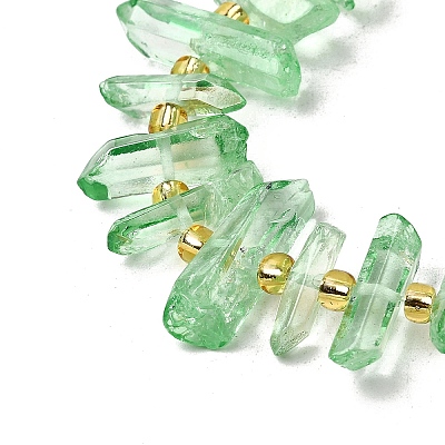 Natural Quartz Crystal Beads Strands G-F800-E13-1