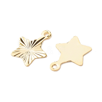 Brass Charms KK-F831-021G-RS-1
