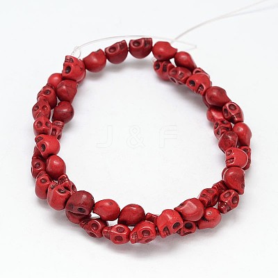 Dyed Synthetic Turquoise Bead Strands G-M145-06-B-1