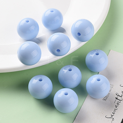 Opaque Acrylic Beads MACR-S370-C20mm-SS2113-1