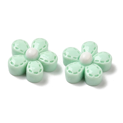 Opaque Resin Cabochons X-RESI-K027-19-1