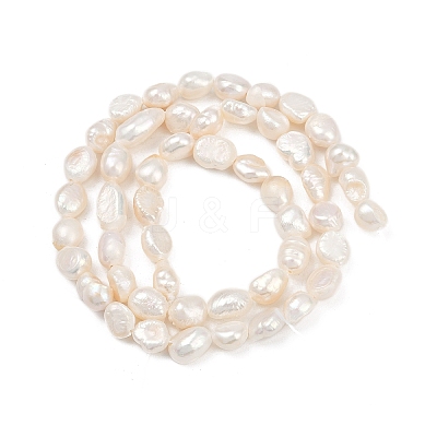 Natural Cultured Freshwater Pearl Beads Strands PEAR-P064-20H-01A-1