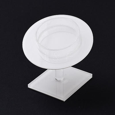 Organic Glass Single Bracelet Display Riser Stands BDIS-Q027-02-1