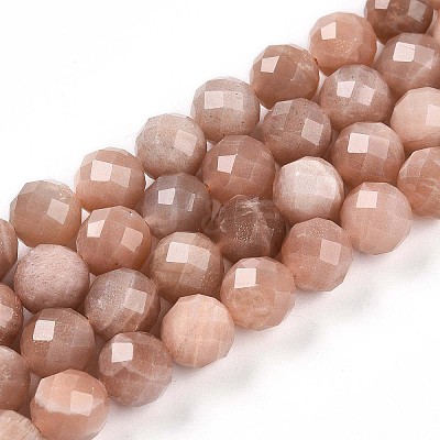 Natural Sunstone Beads Strands G-S345-10mm-23-1