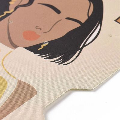 Paper Jewelry Display Cards DIY-B061-08A-1