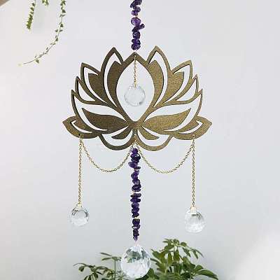 Lotus Flower Pendant Decorations PW23041142185-1