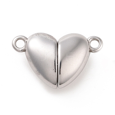 Non-Tarnish 316 Surgical Stainless Steel Magnetic Clasps STAS-B029-04-1