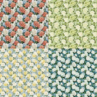 Scrapbook Paper Pads LS-DIY-H177-02H-1