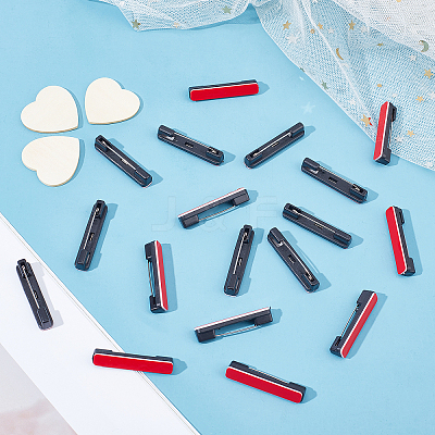 Plastic Safety Adhesive Back Bar Pins with Iron Pin KY-PH0001-34B-01-1