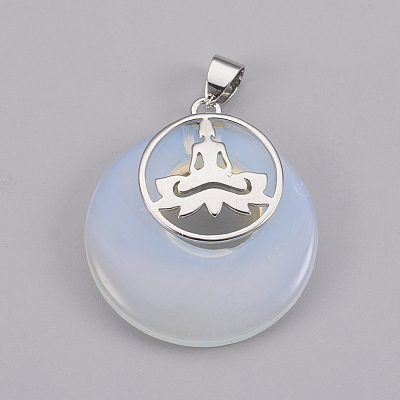 Opalite Pendants KK-F751-J19-1