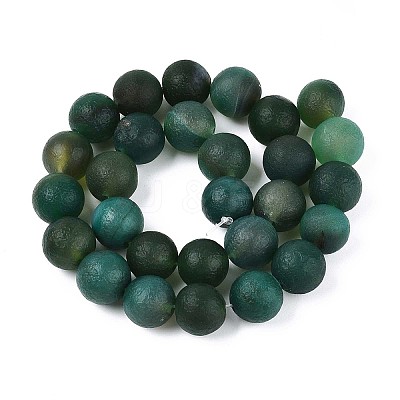 Natural Agate Beads Strands G-N357-07A-01-1