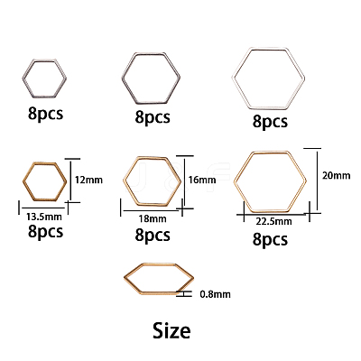 304 Stainless Steel Linking Ring STAS-SC0001-07-1