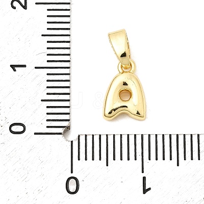 Brass Letter Charms KK-G554-22G-A-1