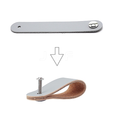 Leather Handle LS-DIY-WH0182-19E-1