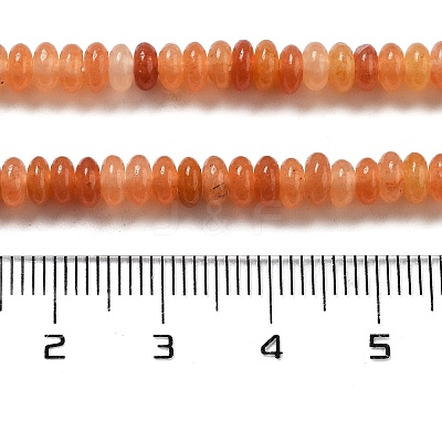 Natural Red Aventurine Beads Strands G-K343-C20-01-1