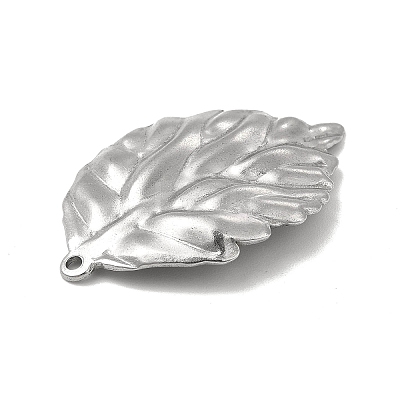 Non-Tarnish Textured 304 Stainless Steel Pendants STAS-P319-50P-1