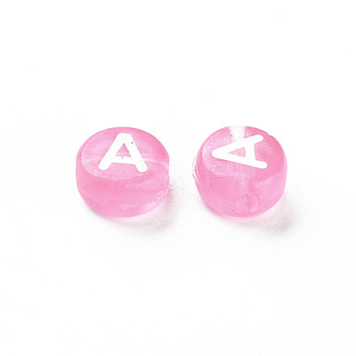 Transparent Acrylic Beads X-TACR-N002-04I-1