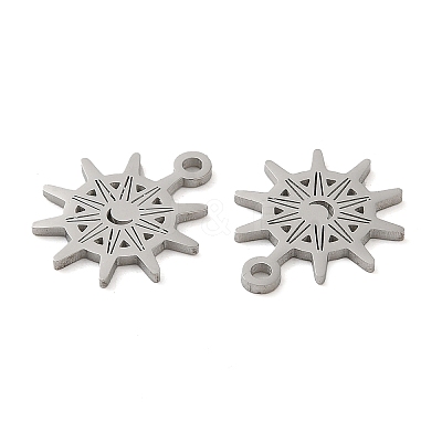 Non-Tarnish 304 Stainless Steel Charms STAS-J042-01P-1