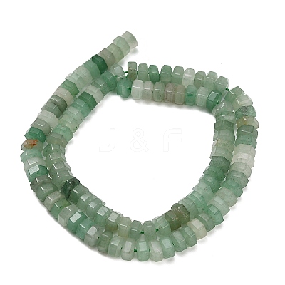 Natural Green Aventurine Beads Strands G-G317-A04-3x6mm-1