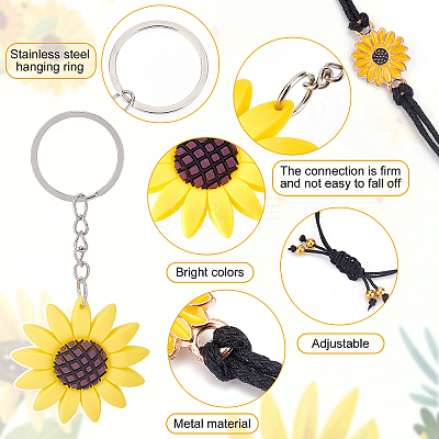 Zinc Alloy Enamel Connector Charms and Iron Resin Keychain DIY-PH0008-31-1