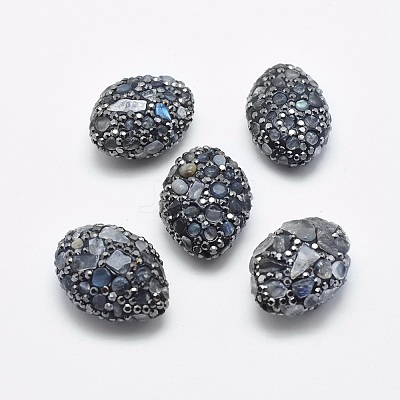Natural Labradorite Beads RB-L031-16A-1