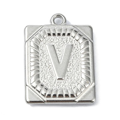 Anti-Tarnish 304 Stainless Steel Pendants STAS-U033-01P-V-1