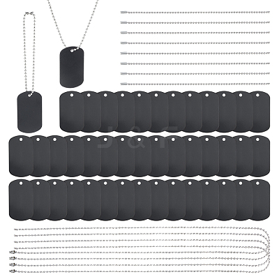 60Pcs Aluminum Big Pendants ALUM-OC0010-01C-1