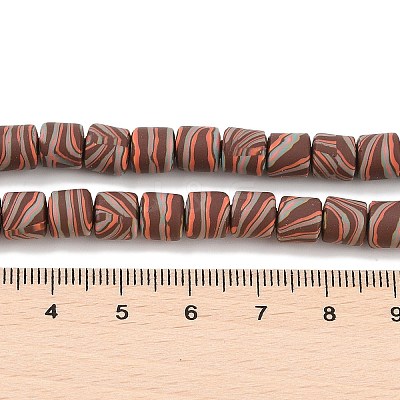 Handmade Polymer Clay Beads Strand CLAY-Z002-01S-1
