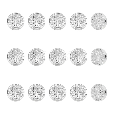 15Pcs 316 Stainless Steel Beads STAS-UN0056-13-1