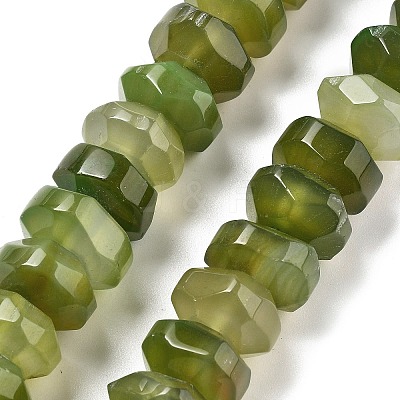 Natural Agate Beads Strands G-K392-A14-1