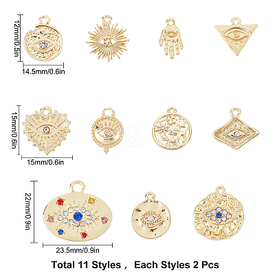 Alloy Pendants PALLOY-SC0001-73G-NR-1