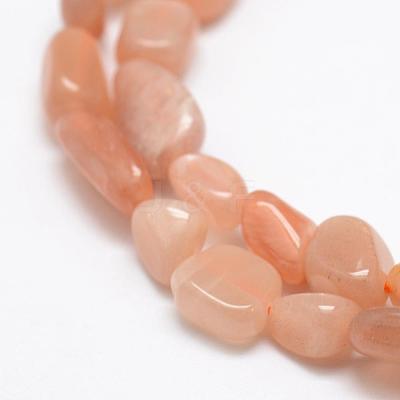 Natural Sunstone Beads Strands G-F521-26-1