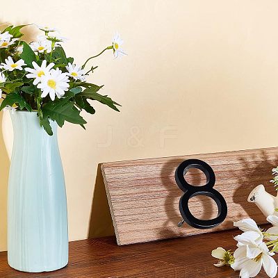 Zinc Alloy House Number FIND-WH0064-99-8-1