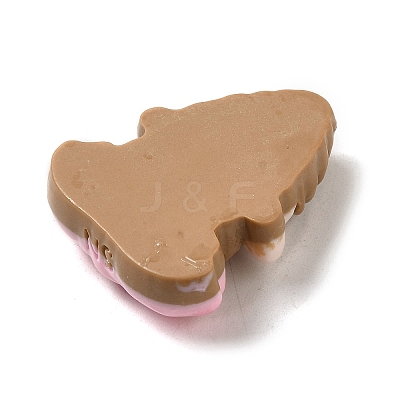 Cute Opaque Resin Cabochons RESI-L040-05D-1