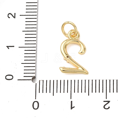 Brass Micro Pave Cubic Zirconia Pendants KK-D019-28G-02-1
