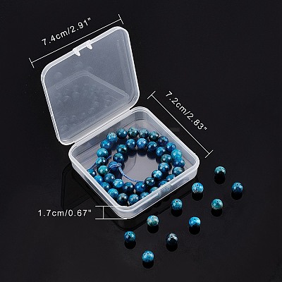 Natural Apatite Beads Strands G-AR0001-80-1