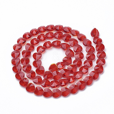 Transparent Glass Beads GLAA-Q066-10mm-A-M-1