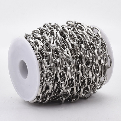Tarnish Resistant 304 Stainless Steel Cable Chains STAS-R100-31-1