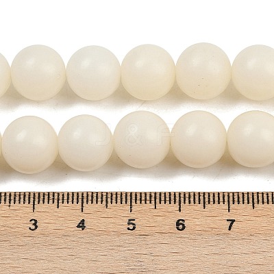 Natural Bodhi Root Beads Strand WOOD-B010-C02-12mm-1