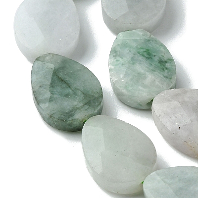 Natural Myanmar Jadeite Beads Strands G-A092-B01-03-1
