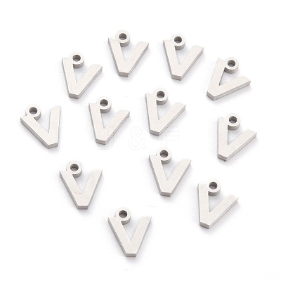 Non-Tarnish 304 Stainless Steel Pendants STAS-F267-10N-P-1