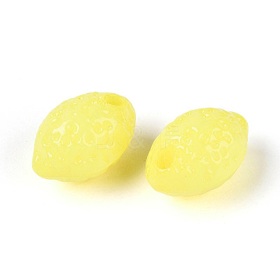 Opaque Acrylic Beads SACR-T017-56A-1