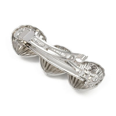 Alloy with Iron Clip Hair Barrettes PHAR-G014-01C-P-1